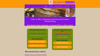 Thumbnail of callahall.com