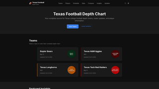 Thumbnail of texasfootballdepthchart.com