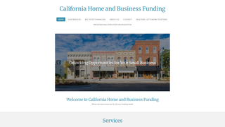 Thumbnail of californiahomeandbusinessfunding.com