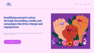 Thumbnail of hervoicecommunications.com