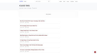 Thumbnail of cluetax.org