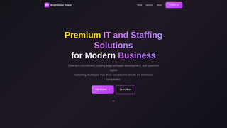 Thumbnail of brightmoontalent.com