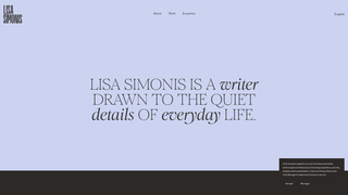 Thumbnail of lisasimonis.com