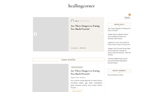 Thumbnail of heallingcorner.com