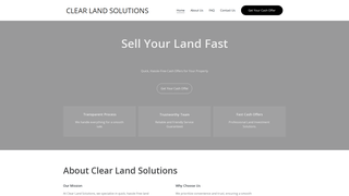 Thumbnail of clearlandsolutions.com