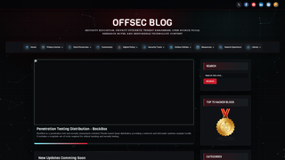 Screenshot of offsecblog.com