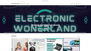 Thumbnail of electronic-wonderland.com