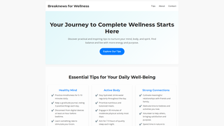 Thumbnail of breaknewsforwellness.com