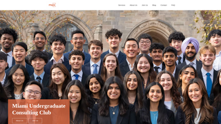 Screenshot of umiamiconsulting.org
