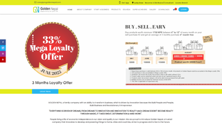 Thumbnail of goldennepal.net