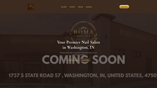 Screenshot of romanailspa.com