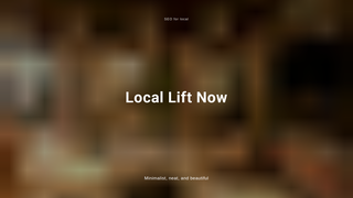 Thumbnail of localliftnow.com