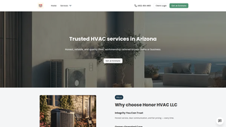 Thumbnail of azhonorhvac.com