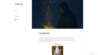 Thumbnail of aweakfool.com