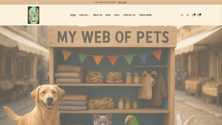 Thumbnail of mywebofpets.com
