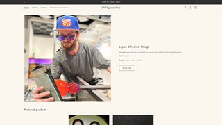 Thumbnail of lafsglassshop.com