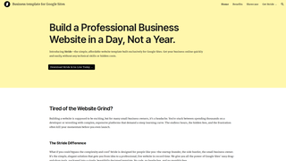 Thumbnail of stridetemplate.com