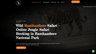 Thumbnail of wildranthamboresafari.com