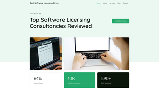 Thumbnail of bestsoftwarelicensingfirms.com