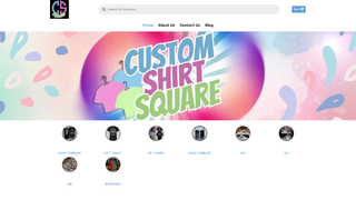 Thumbnail of customshirtsquare.com