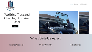 Thumbnail of magnessglass.com