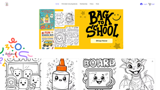 Thumbnail of printablecolouringbookstore.com