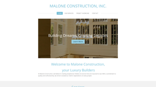 Thumbnail of maloneconstructionluxurybuilders.com