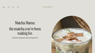 Screenshot of matchamamaknox.com