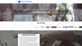 Screenshot of mandhanfincorp.com