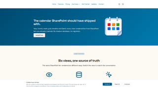 Screenshot of calendarplanner.info