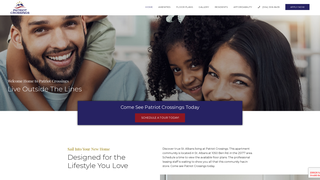 Thumbnail of patriot-crossings.com