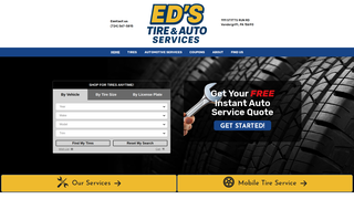 Thumbnail of edstireandautoservices.com