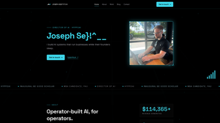 Screenshot of joesestito.com