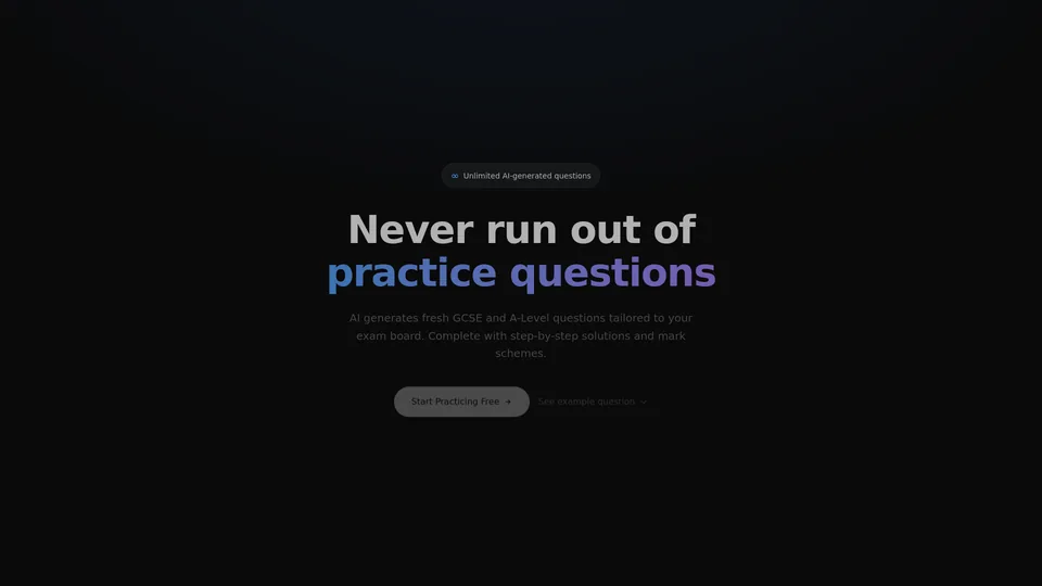 Screenshot of past-papers.co.uk