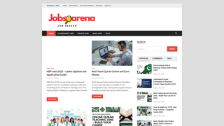 Thumbnail of jobsarenapk.com