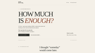 Screenshot of kevinbuystime.com