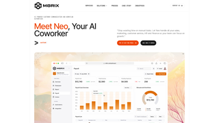 Screenshot of m8rix.ai