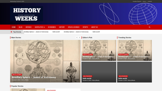 Thumbnail of historyweeks.com