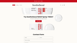 Thumbnail of sootheseoul.com