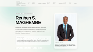 Screenshot of rmaghembe.com