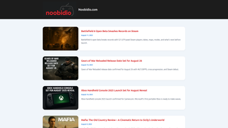 Thumbnail of noobidio.com
