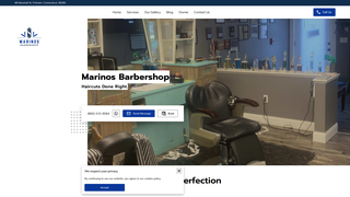 Thumbnail of marinosbarber.com