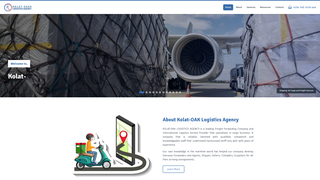 Screenshot of kolatlogistics.com