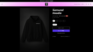 Thumbnail of samurai-supply.com