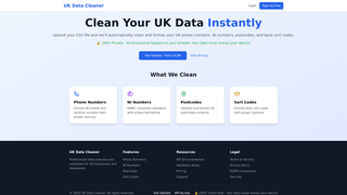 Thumbnail of simple-data-cleaner.com