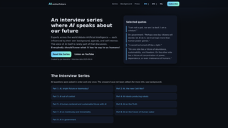Thumbnail of aionourfuture.com