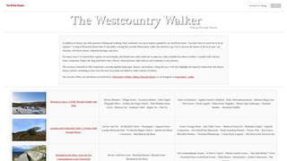 Screenshot of westcountrywalker.uk