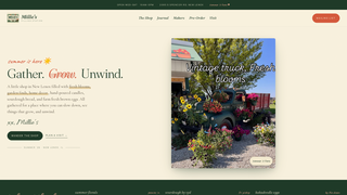 Screenshot of milliesfillingstation.com