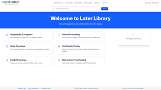 Thumbnail of laterlibrary.com