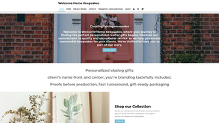 Thumbnail of welcomehomekeepsakes.com